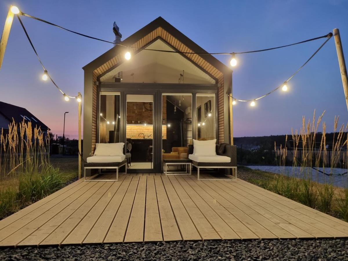 Bosko Domki Z Sauna I Balia W Sulminie Obok Gdanska Exterior foto