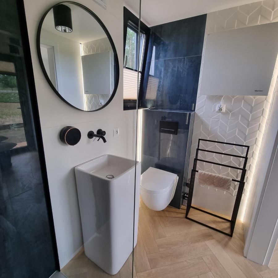 Bosko Domki Z Sauna I Balia W Sulminie Obok Gdanska Exterior foto