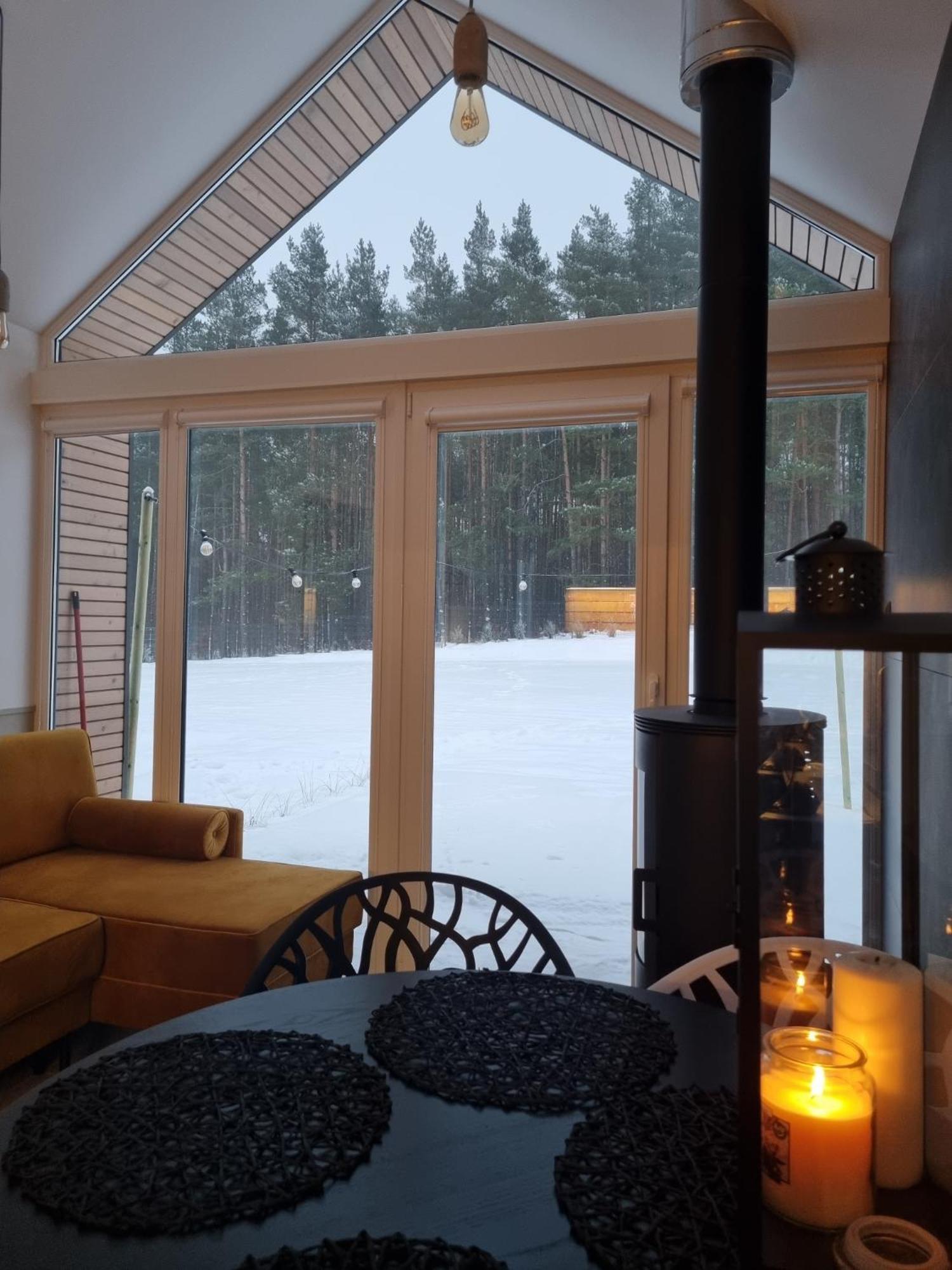 Bosko Domki Z Sauna I Balia W Sulminie Obok Gdanska Exterior foto