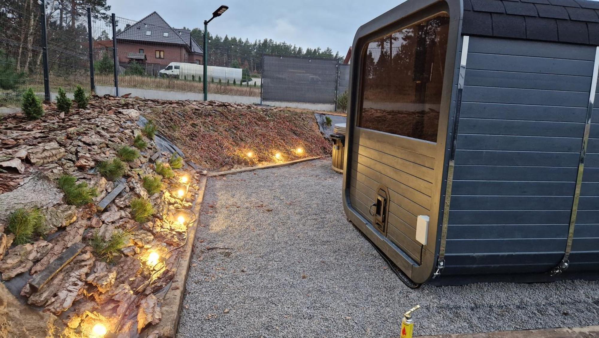 Bosko Domki Z Sauna I Balia W Sulminie Obok Gdanska Exterior foto